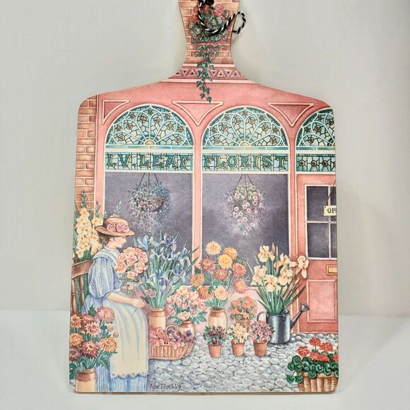 Wilscombe Melamine Vintage Flower Shop Chopping Board - Picture 2 of 12